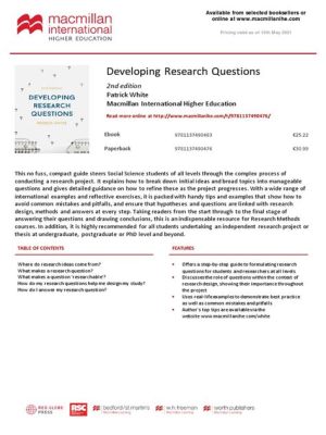  Understanding Research: A Concise Guide to the Art of Inquiry 探索未知的奥秘：一份关于研究艺术的简明指南